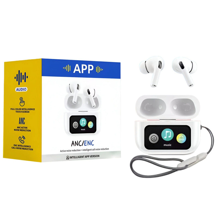 ایرپاد بلوتوثی ERBUDS APP ANC/ENC مانیتور دار