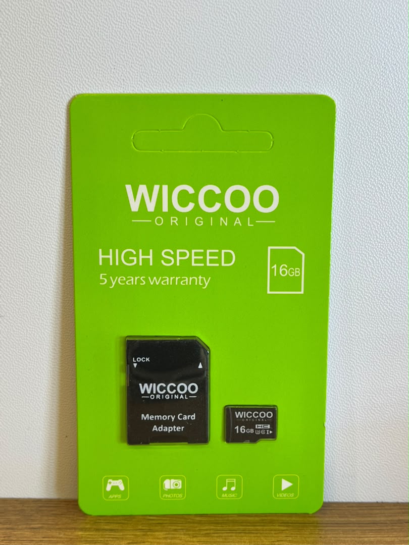کارت حافظه WICCOO مدل U3 ظرفیت 16گیگابایت