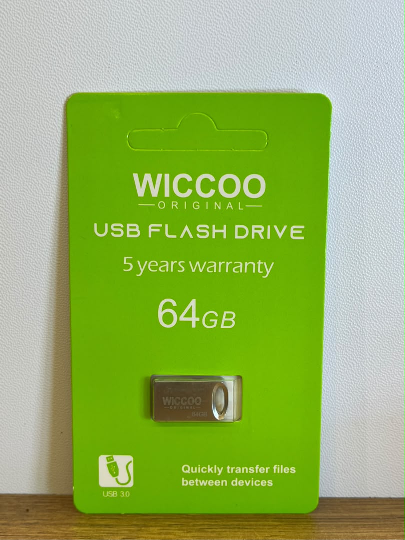 فلش مموری WICCOO مدل USB 3.0 ظرفیت 64گیگابایت