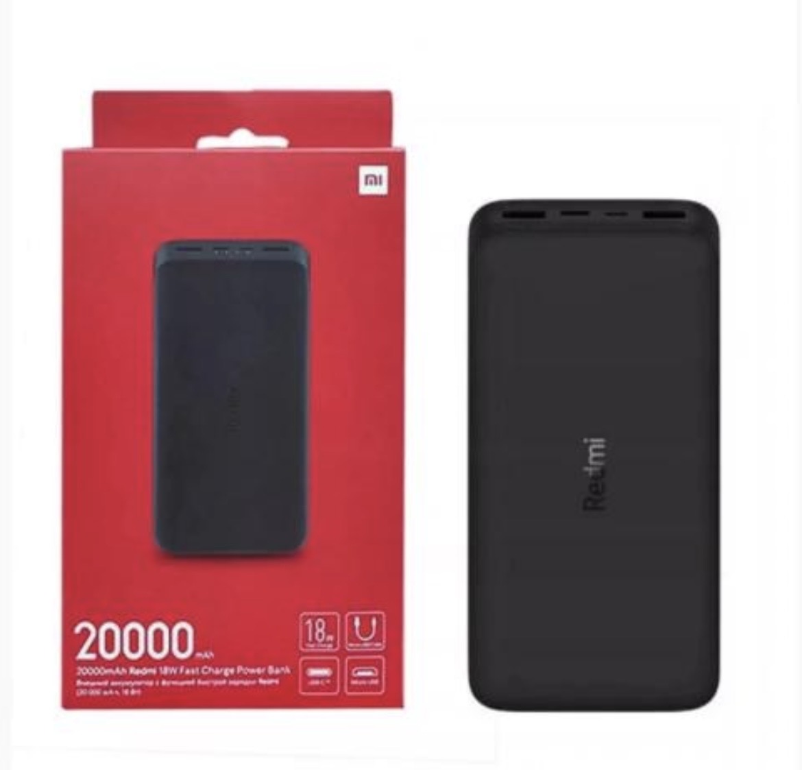 پاوربانک Redmi 20000mAh Fast Charge اصلی