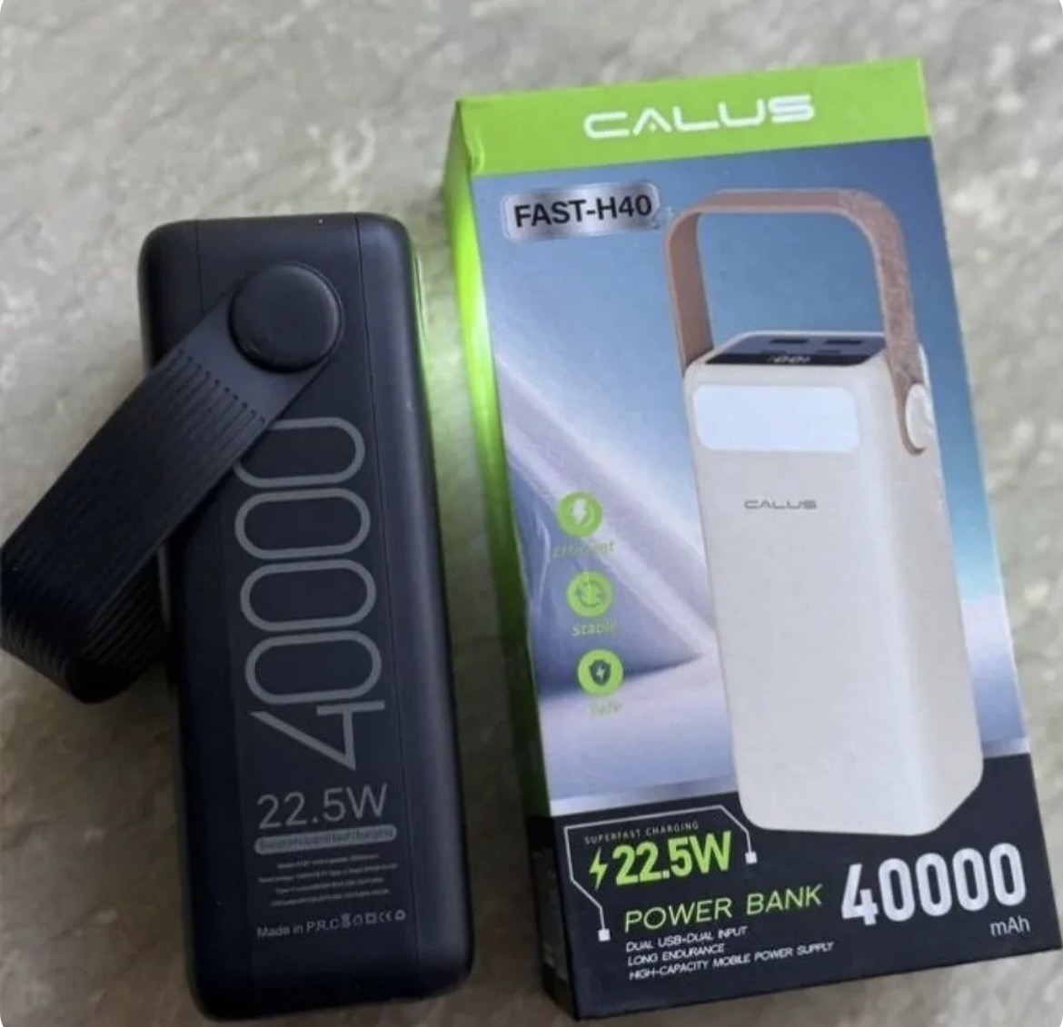 پاوربانک کالوس CALUS FAST-H40 ظرفیت 40000mAh