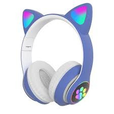 هدفون بلوتوثی گربهای MZ-023 RGB